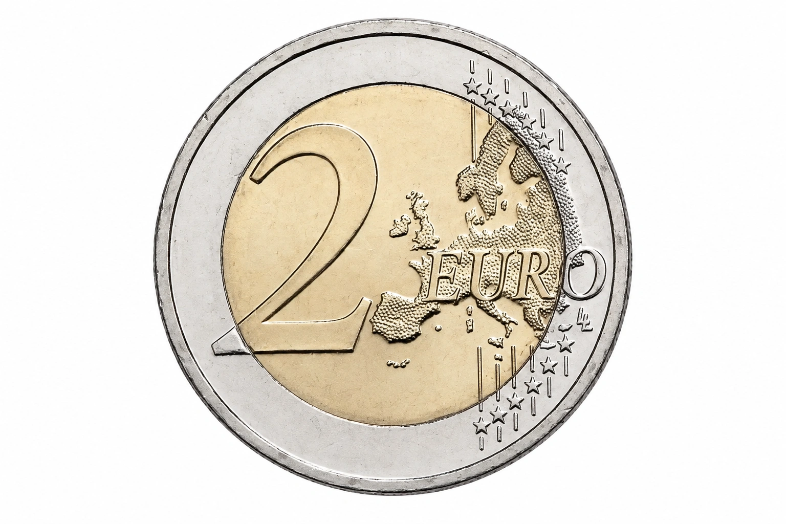 2€ Strichmännchen Münze