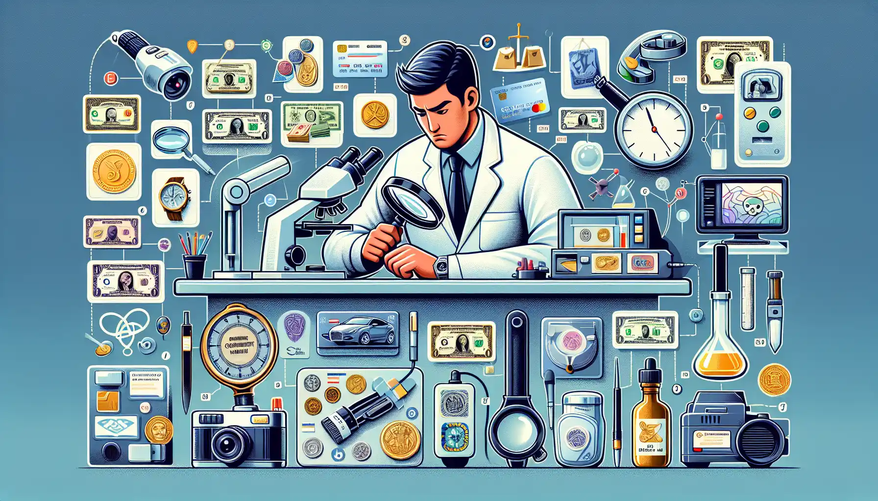 Tools and Techniques for Detecting Counterfeits