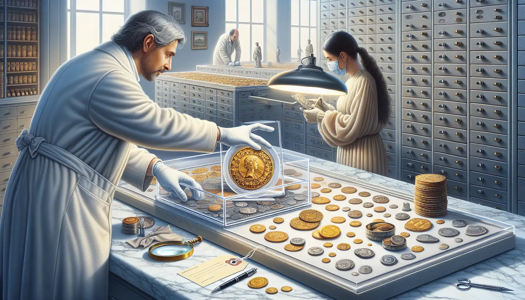 Properly Handling and Storing Your Coin Collection