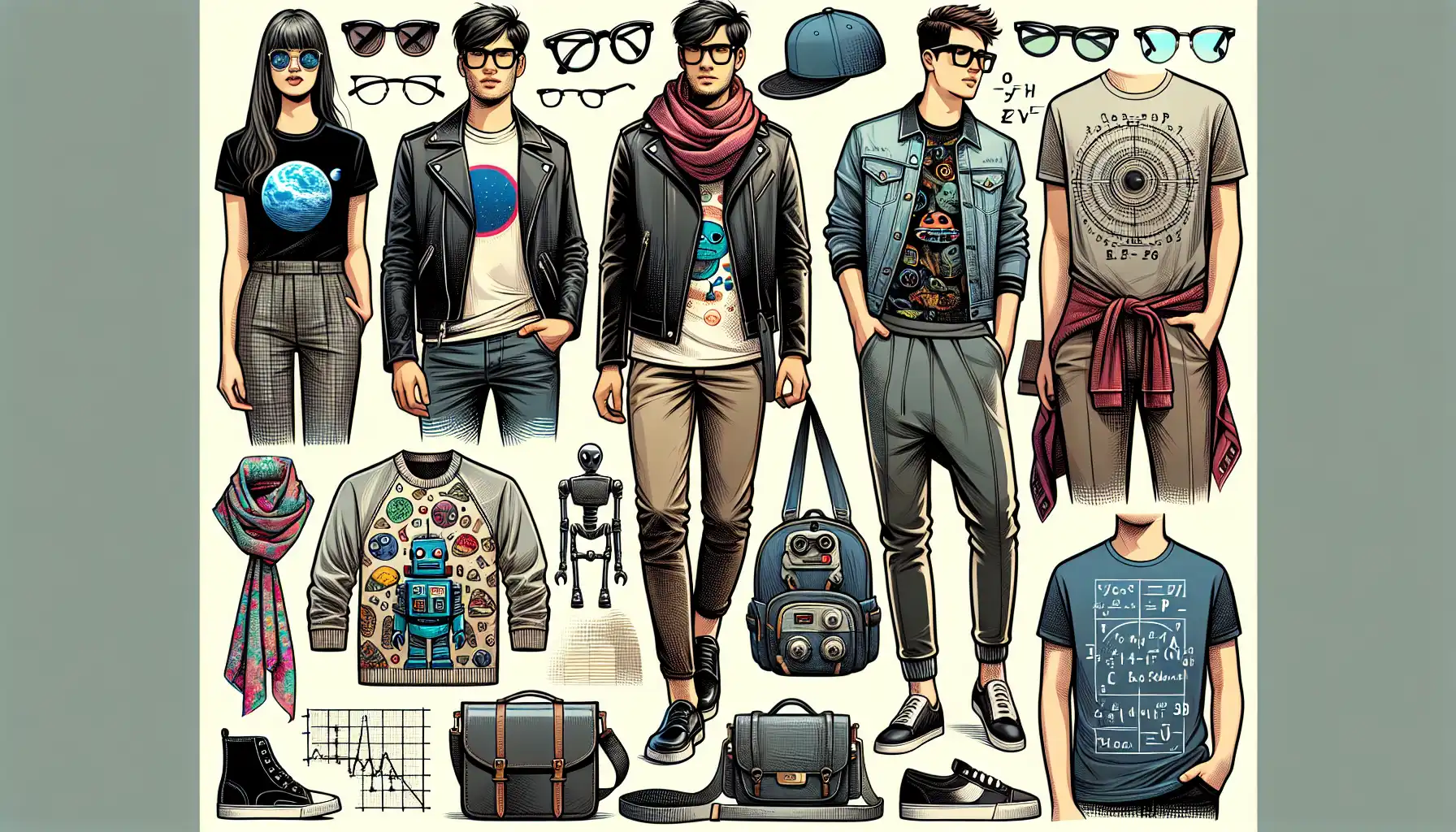 Accessorizing Geeky T-Shirts for a Complete Look