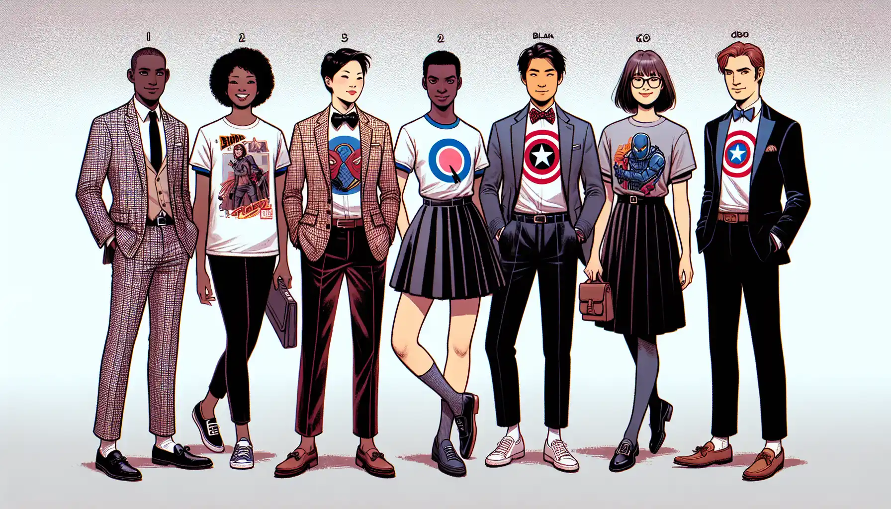 Dressing Up Geeky T-Shirts for Formal Events