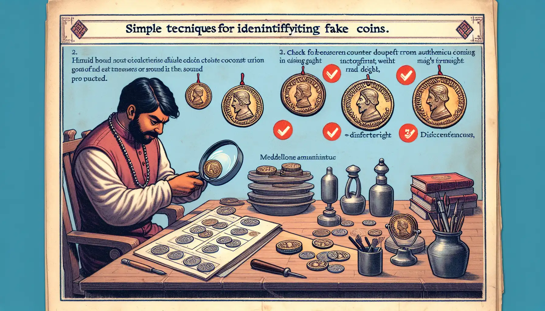 Simple Techniques for Identifying Fake Coins