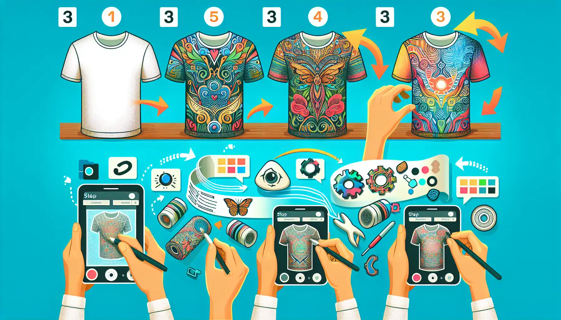 Step-by-Step Guide to Designing T-Shirt Mockups with AR