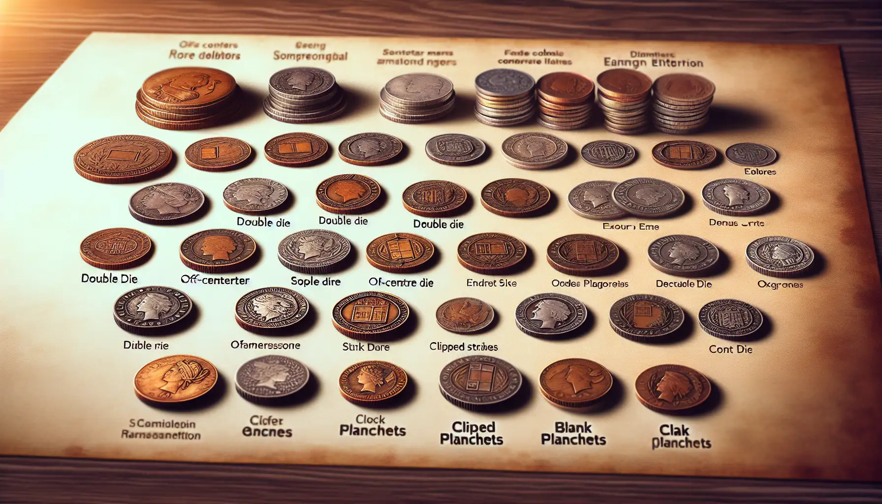 Types of Rare Coin Errors That Collectors Seek