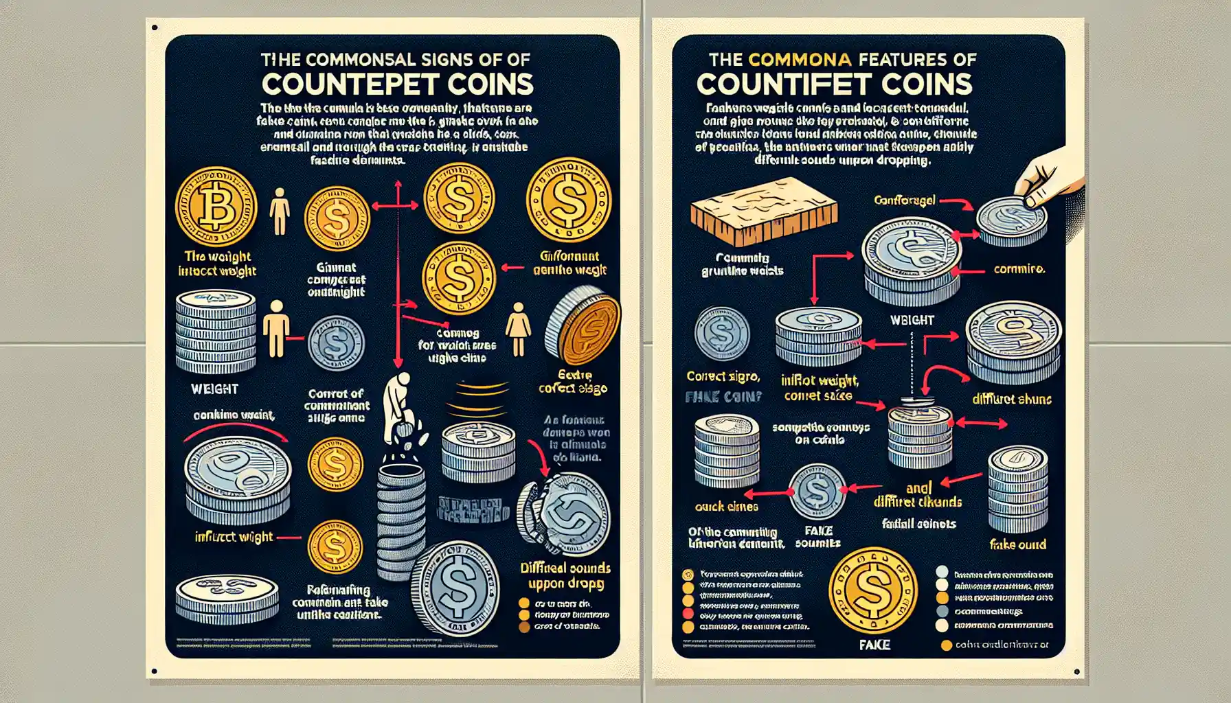 Common Signs and Features of Fake Coins